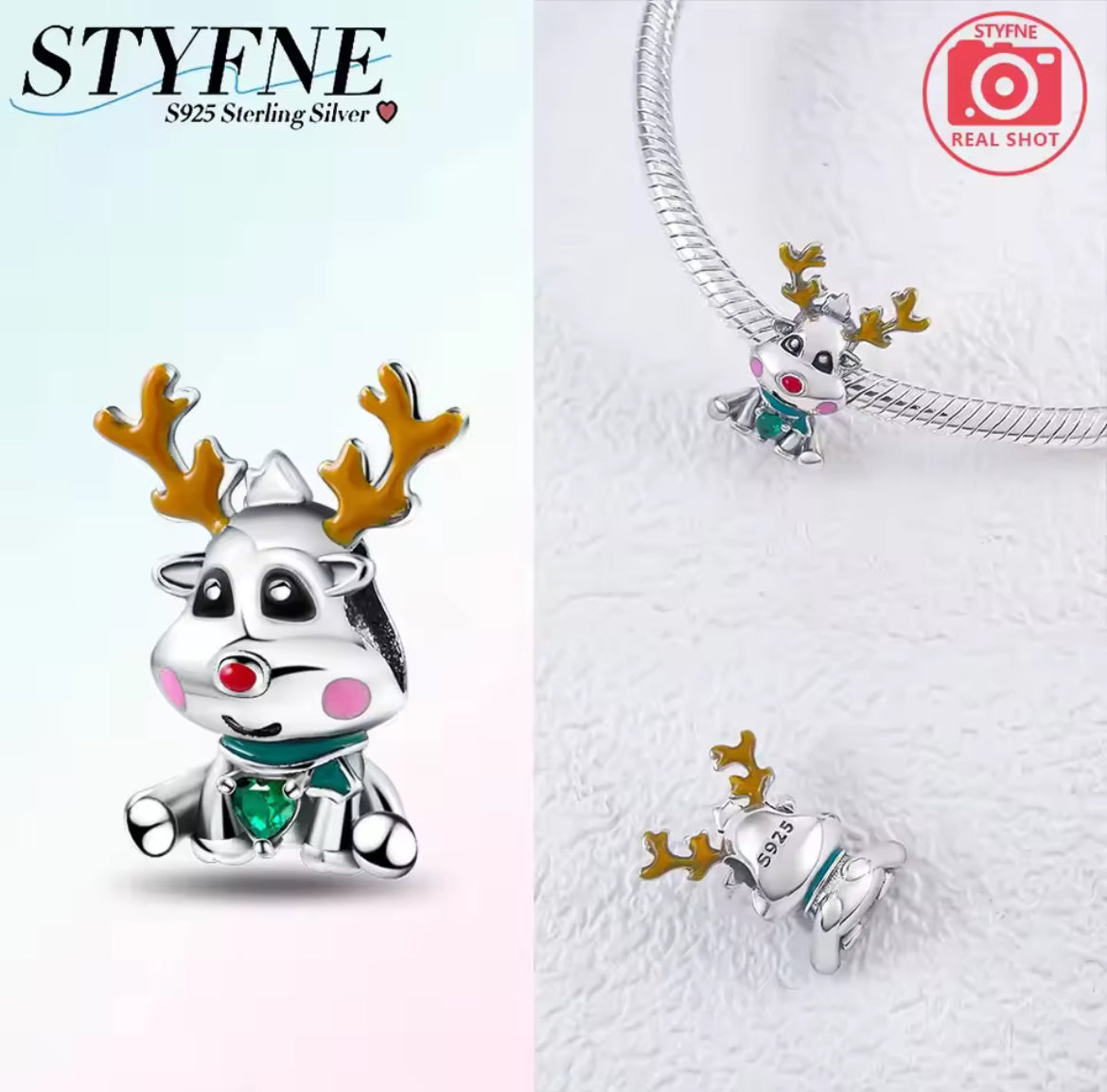 Christmas Charms & Bracelet