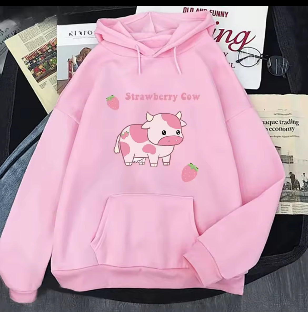 Women’s Strawberry Cow Hoodie