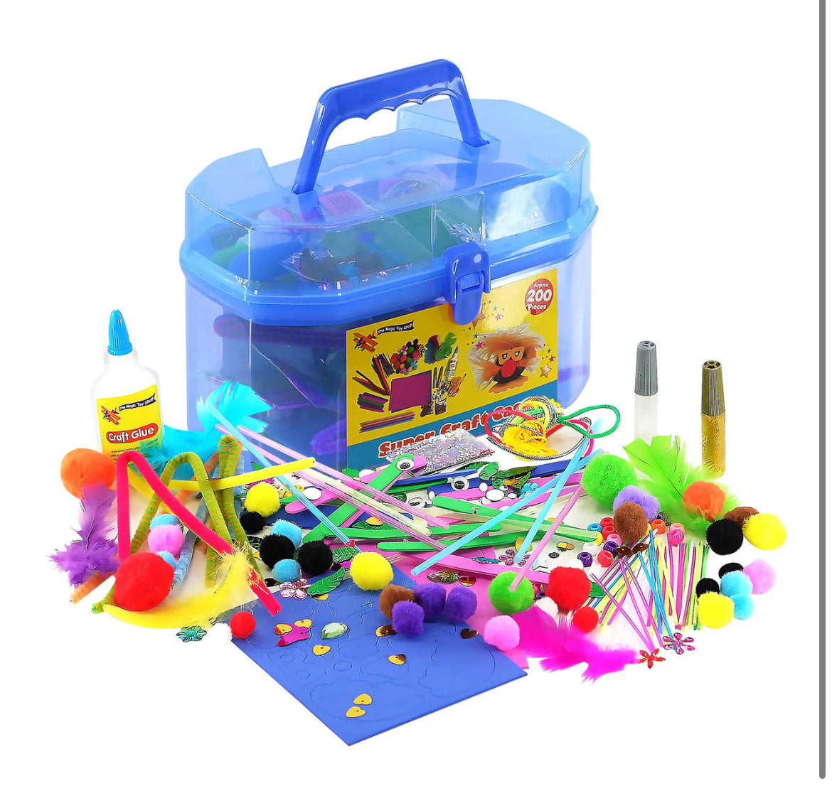 Kids Super Craft Carry Case