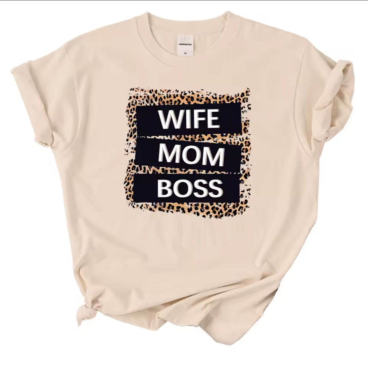 Wife Mom Boss T-shirt