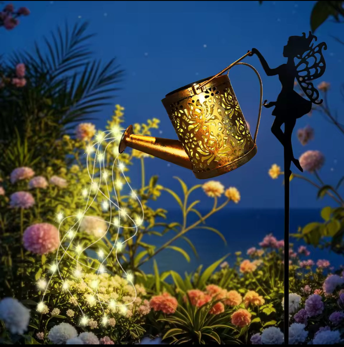 Watering Can Solar Lights