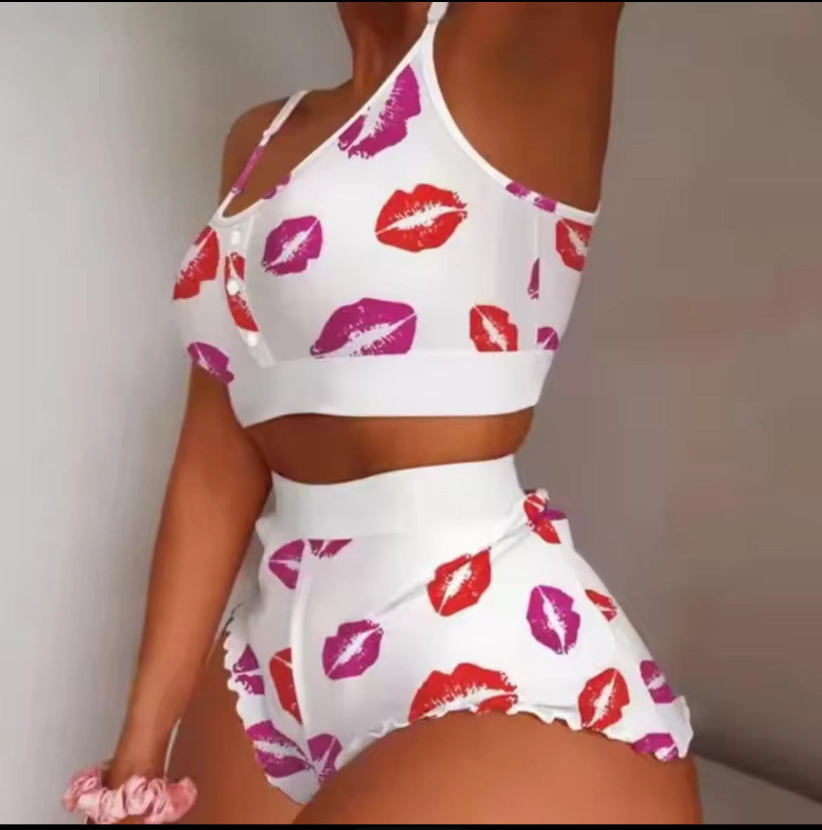 Women’s Crop Top & Shorts PJS