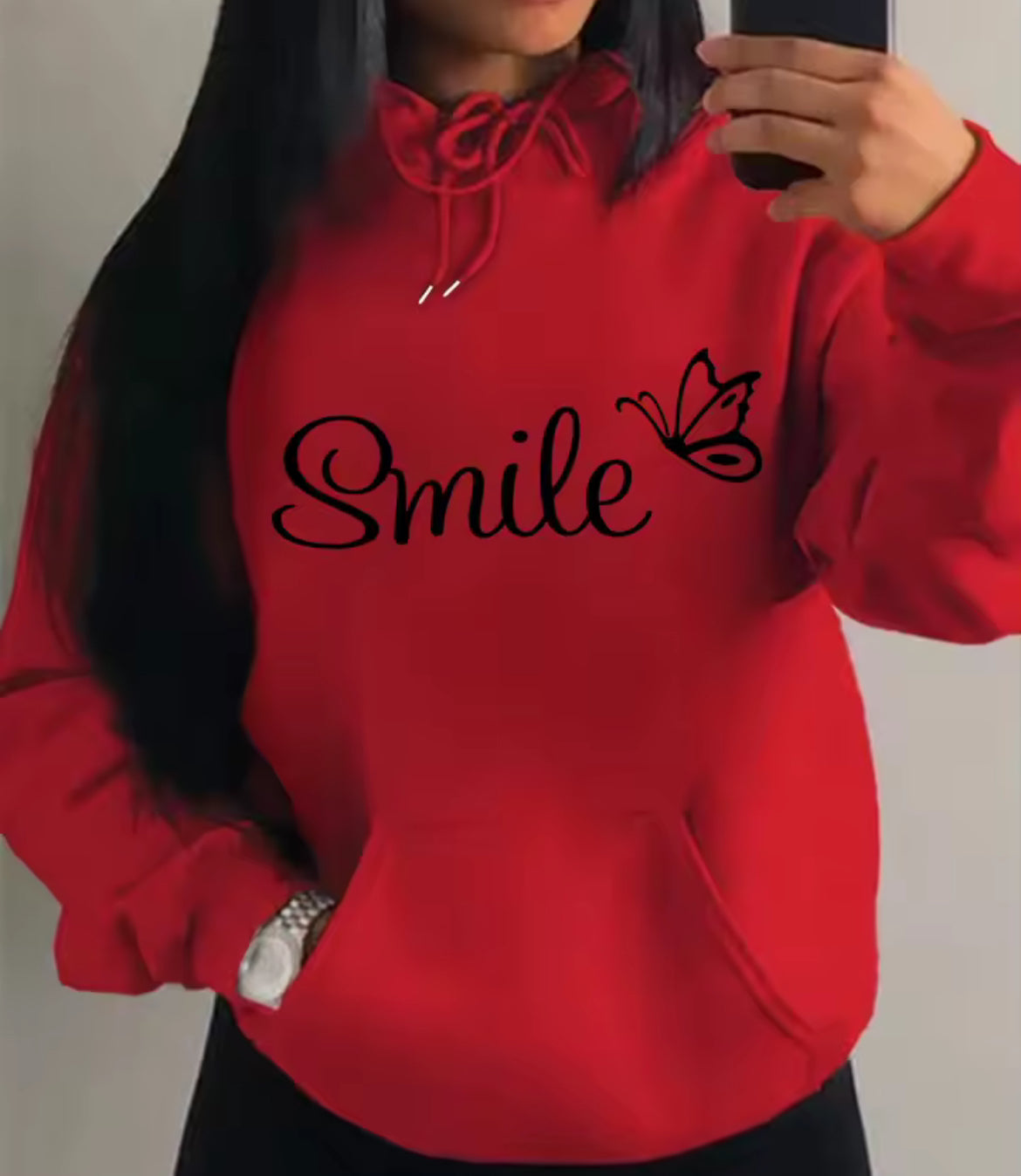 Women’s Smile Hoodie