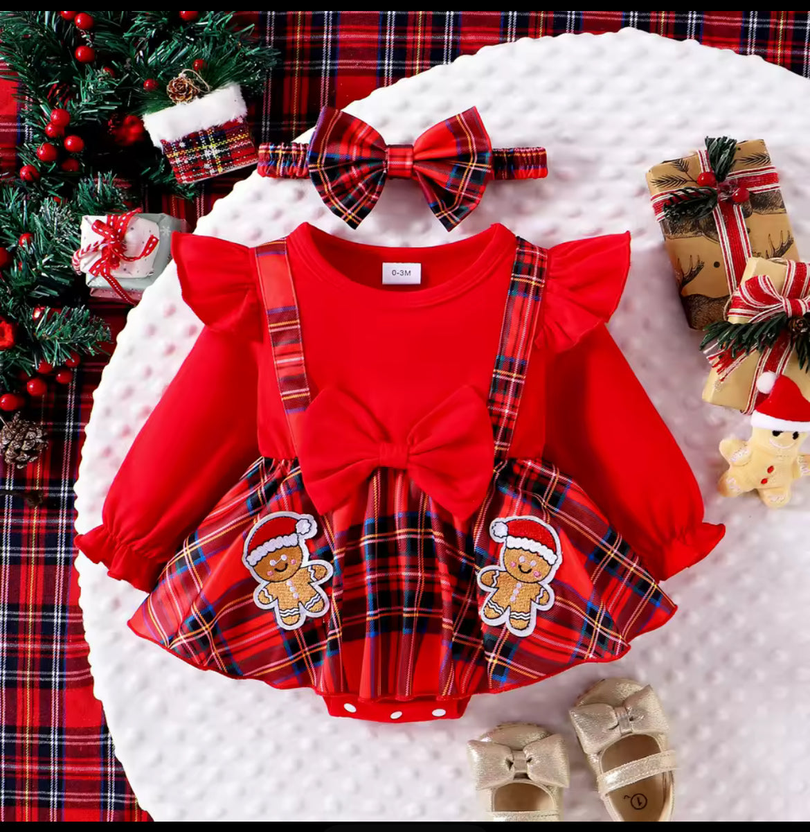 Baby Girl Christmas Outfit