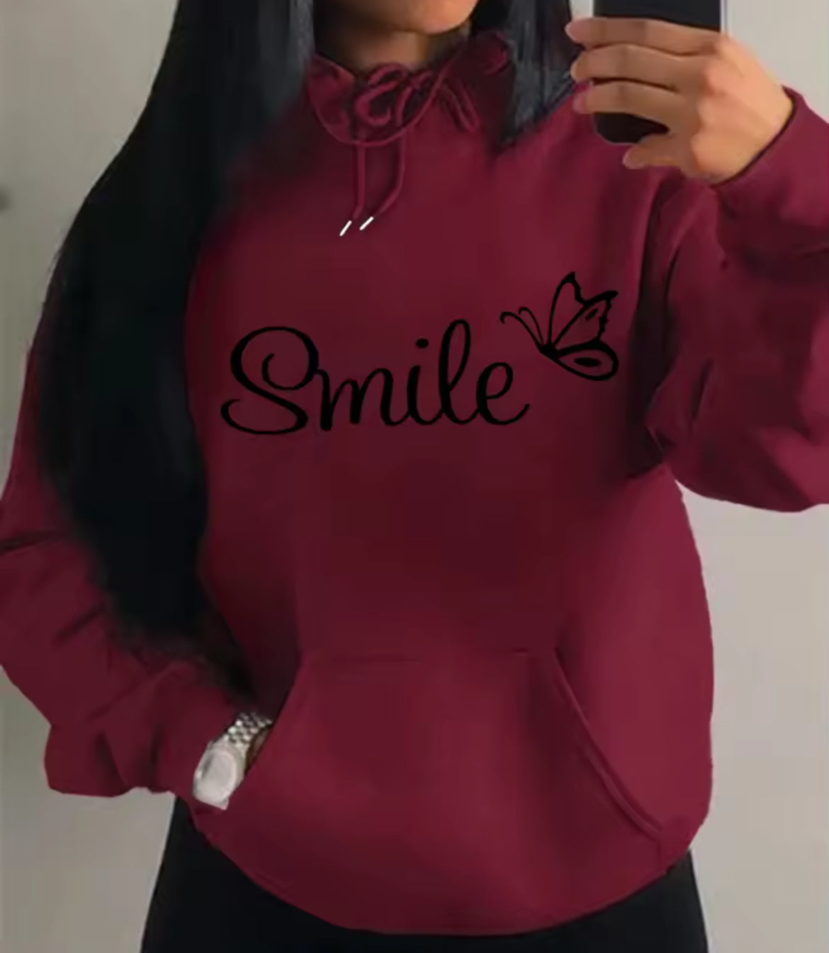 Women’s Smile Hoodie