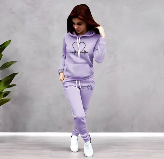 Womenâs Heart Tracksuit