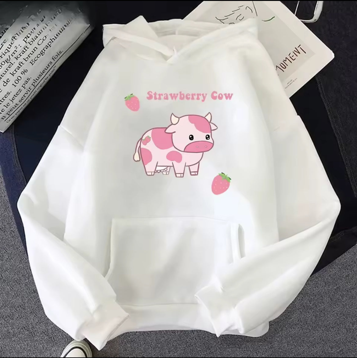 Women’s Strawberry Cow Hoodie