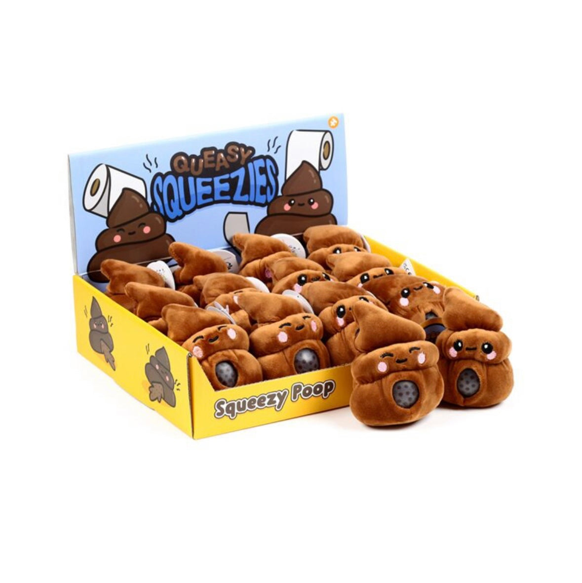 Queasy Squeezies Fidget Toy - Poop 💩