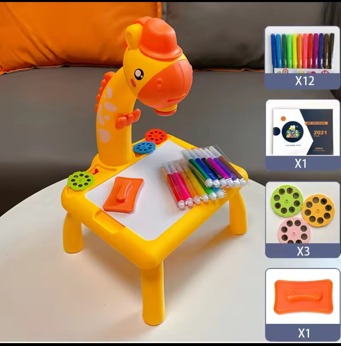 Kids Colouring Table