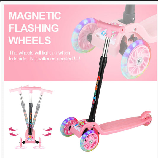 Scooter – 3 Wheels LED Flashing Tilt Scooter