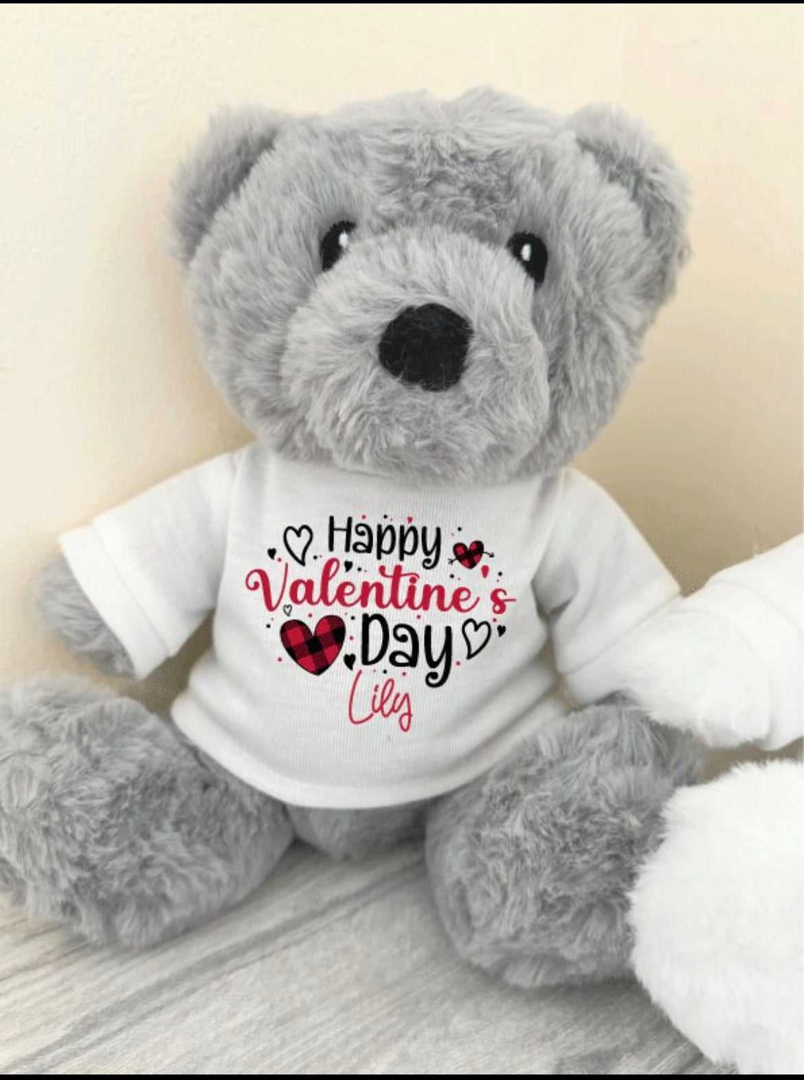 Personiled Valentines Day Bear š»