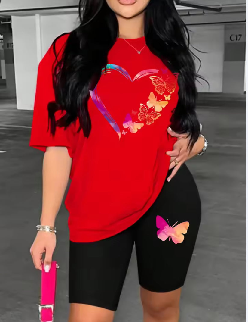 Women’s T-shirt & Short Set