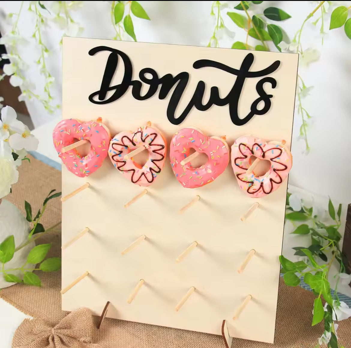 Wooden Dount Sign