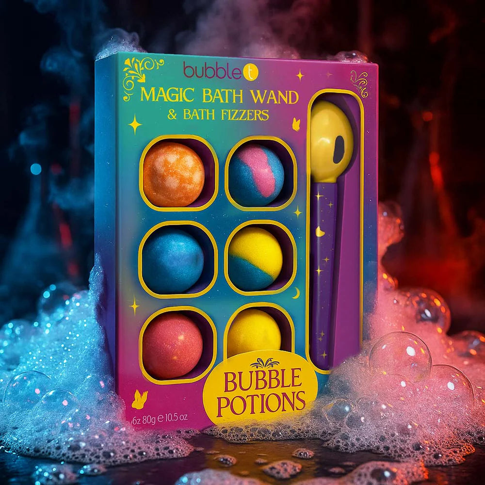 Magic Bath Wand & Fizzers Set