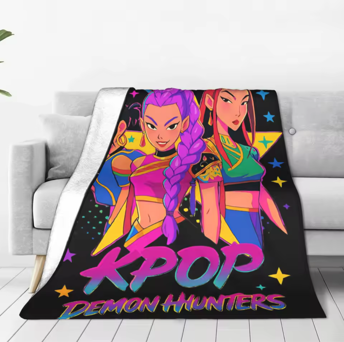 K Pop Demon Hunters Throw