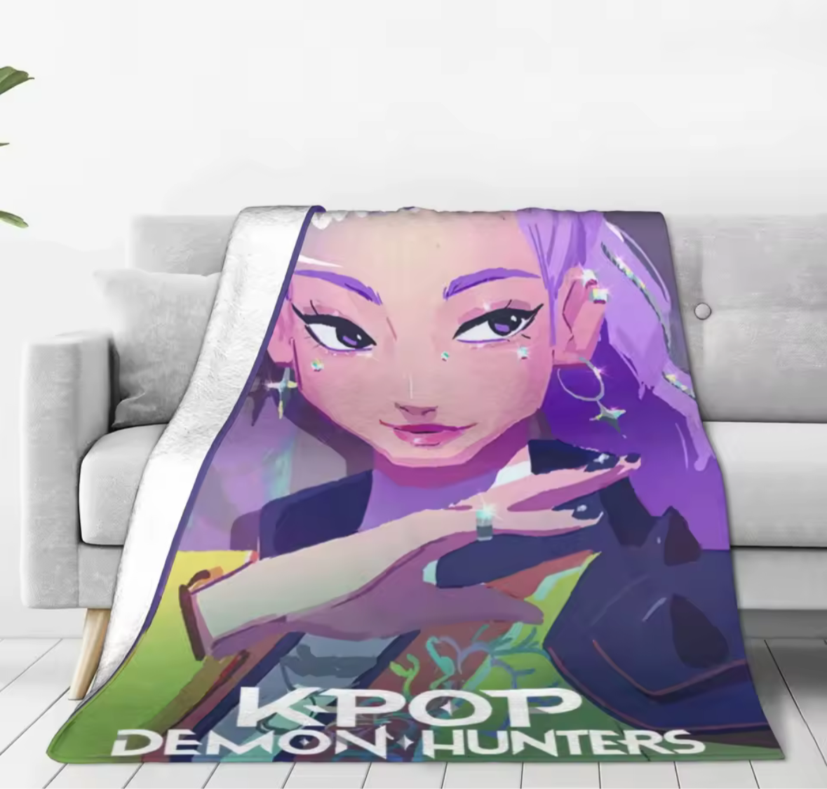 K Pop Demon Hunters Throw