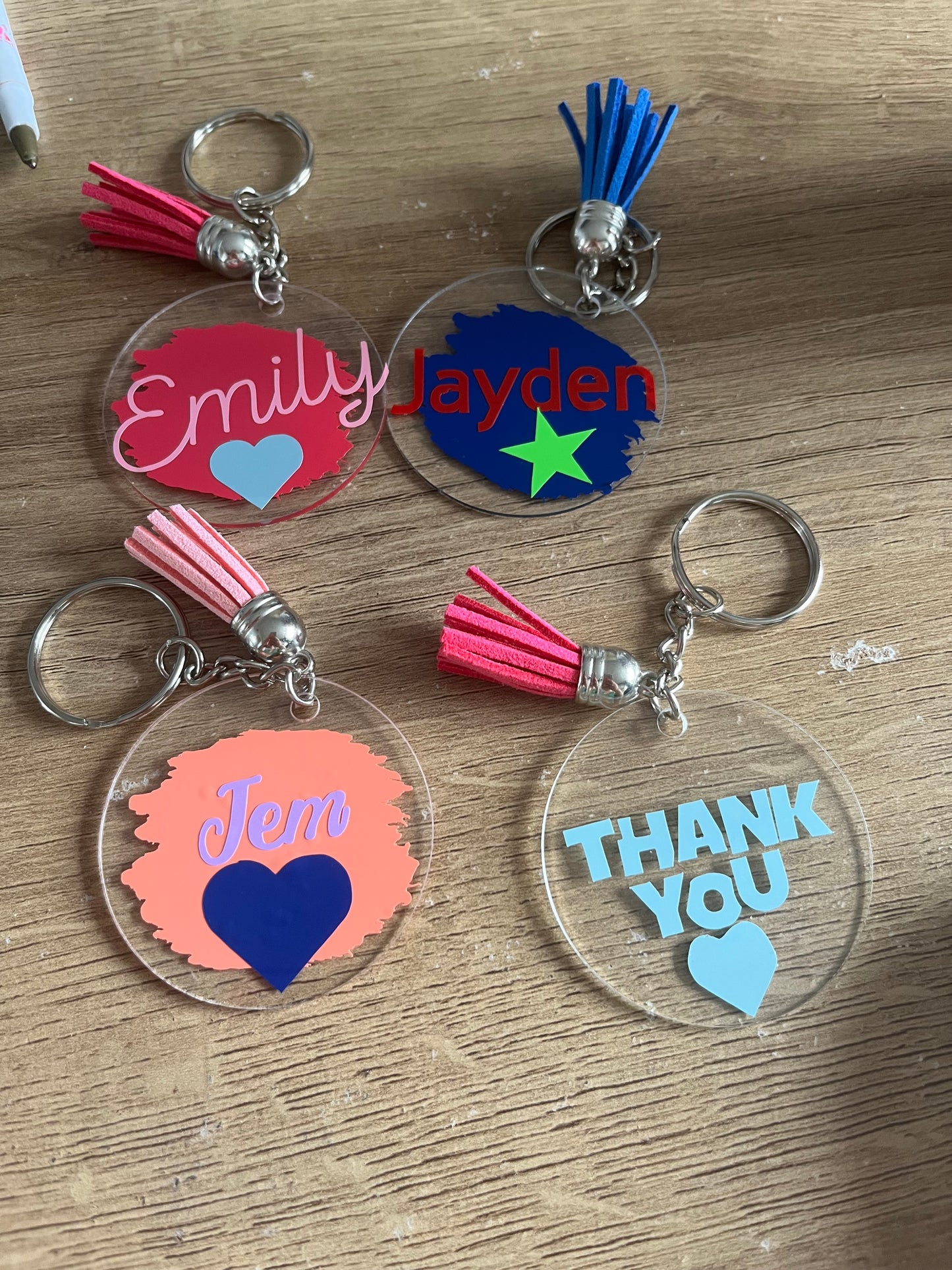 Homemade Keyrings