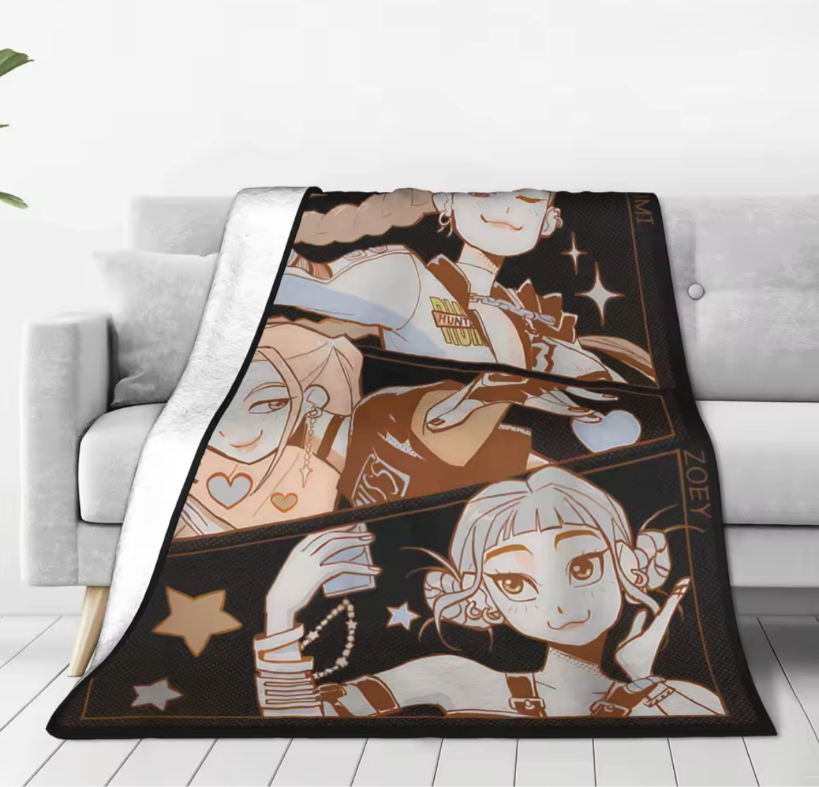 K Pop Demon Hunters Throw