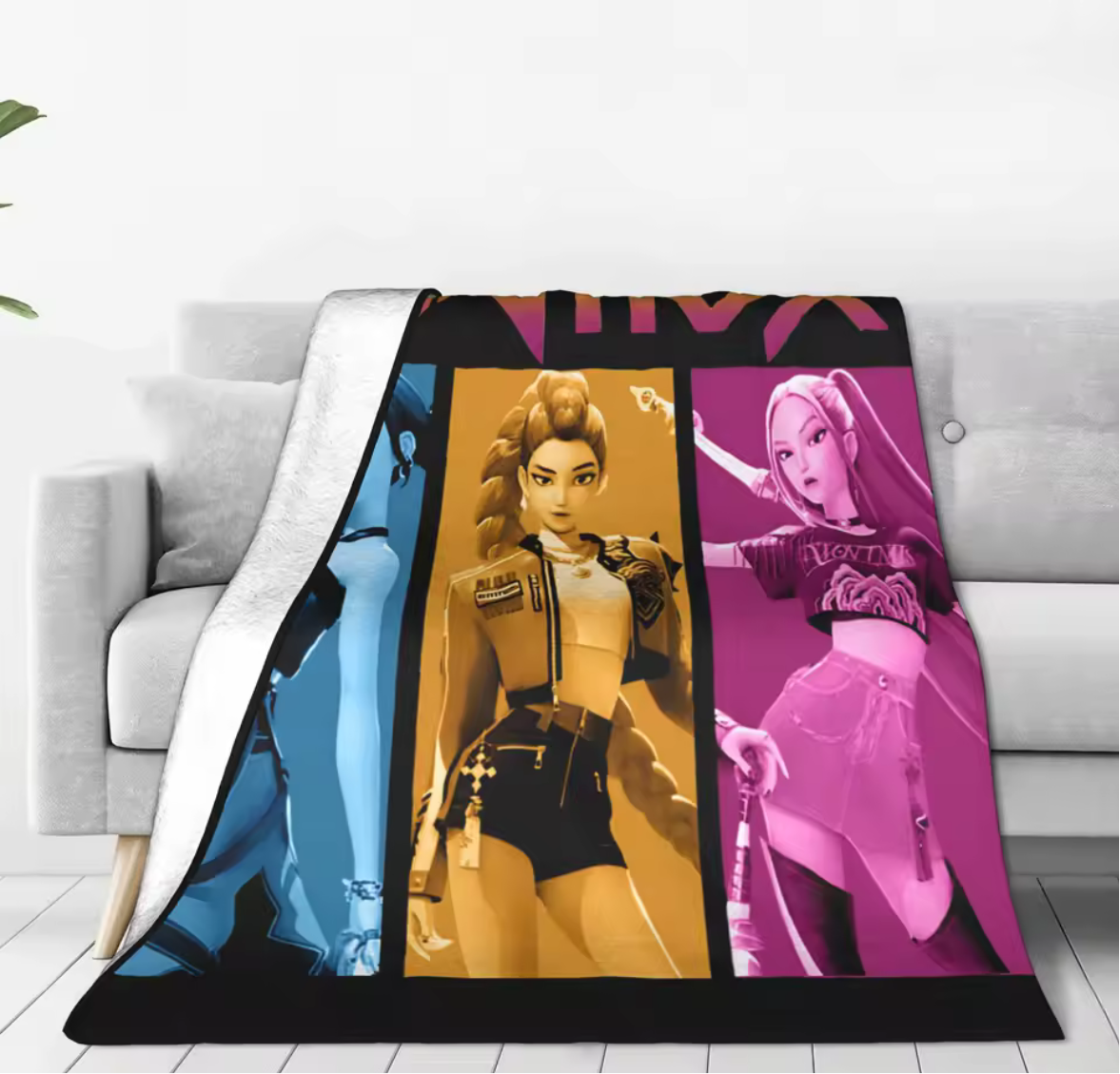 K Pop Demon Hunters Throw