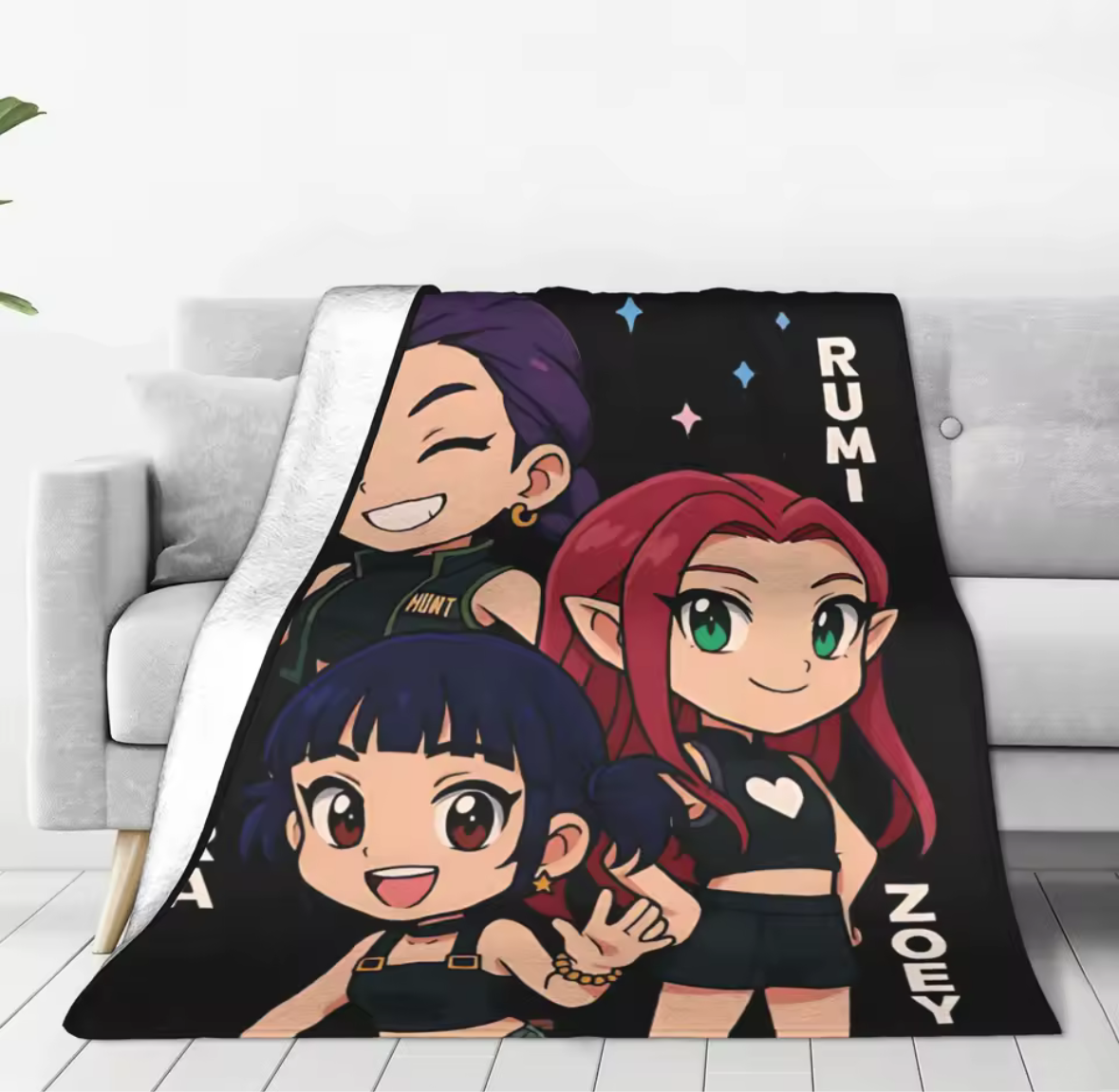 K Pop Demon Hunters Throw