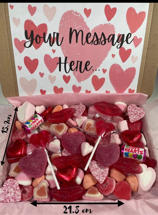 Valentines Personiled Sweets Box