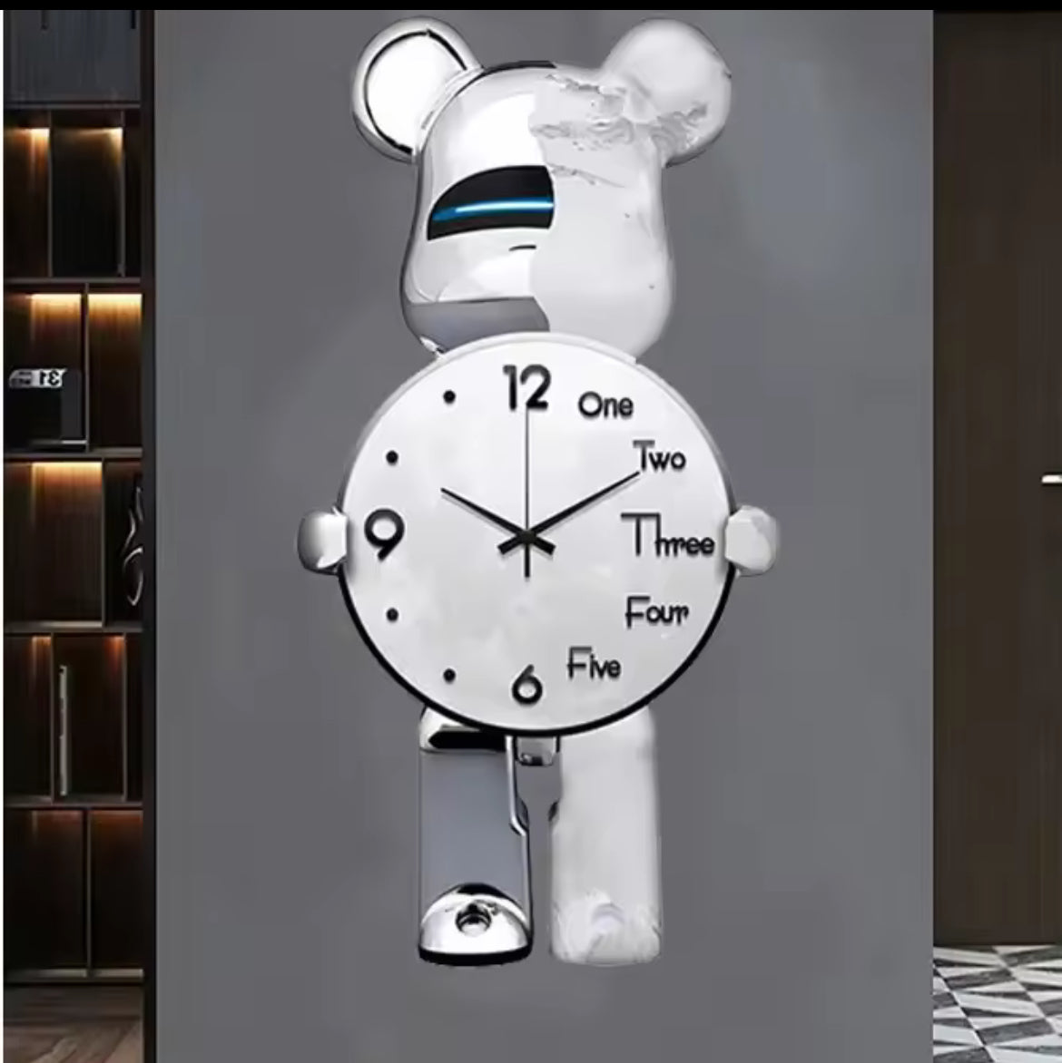 Bear Wall Clock
