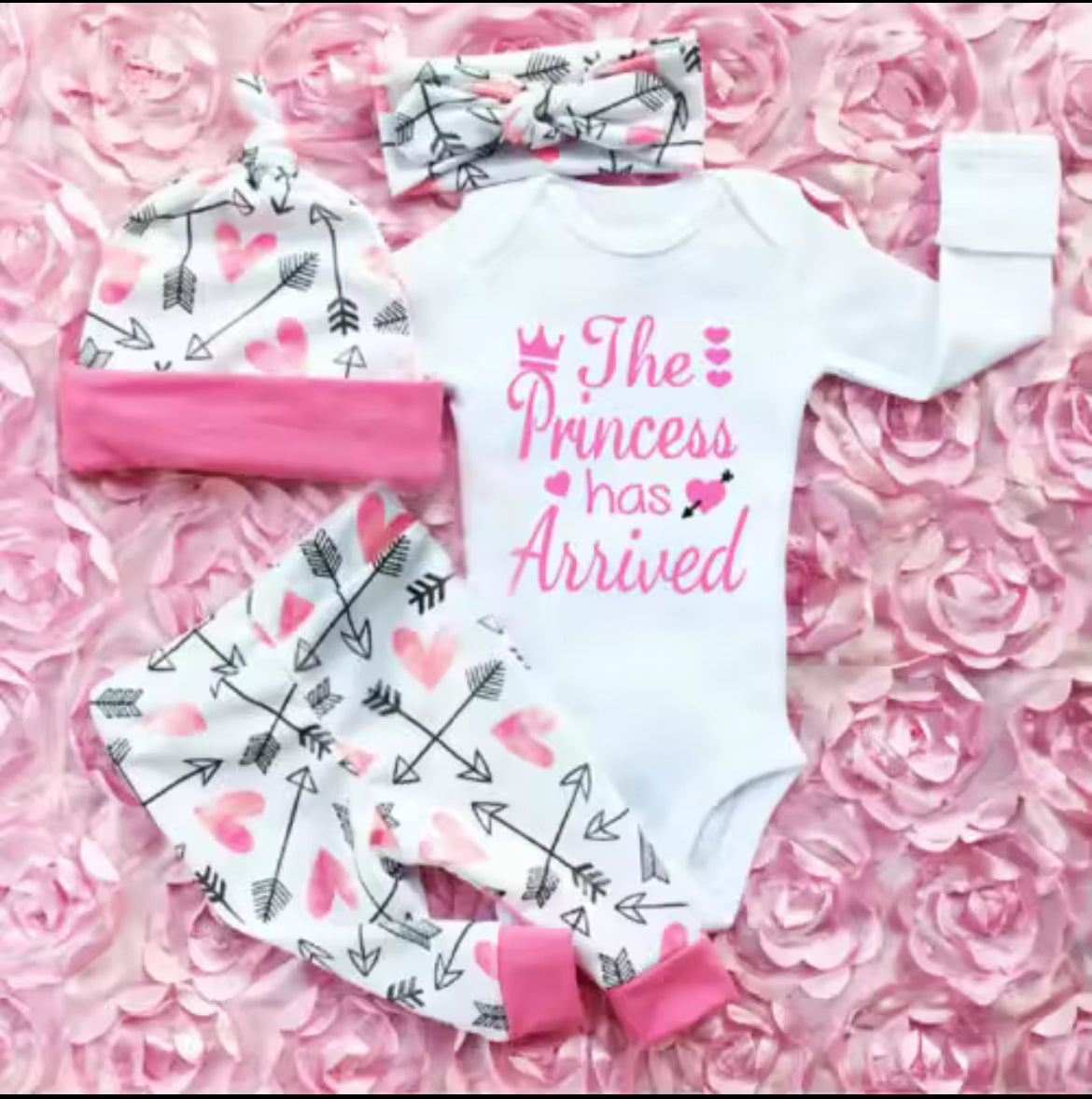 Princess Has Arrived Vest Set
