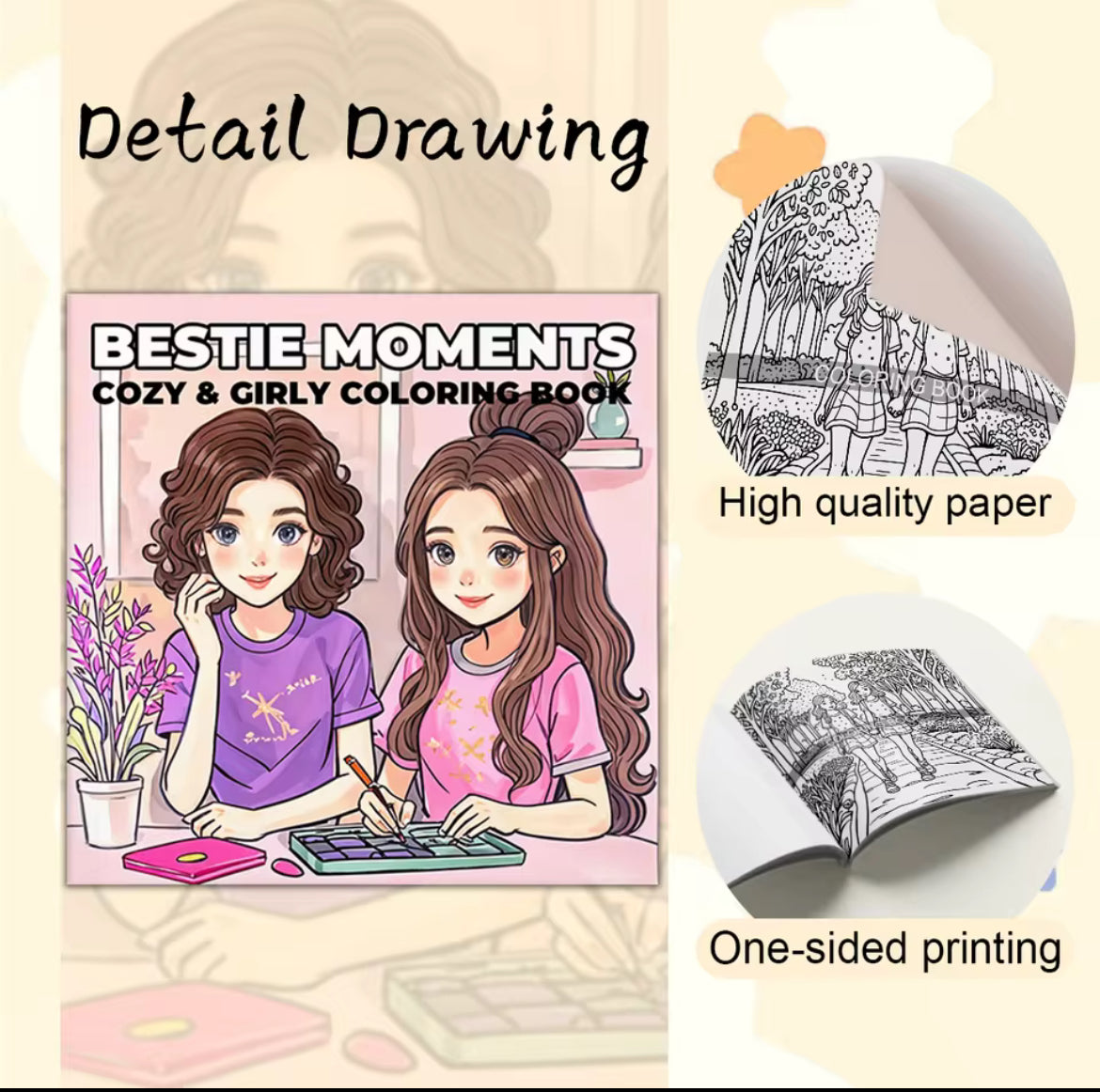 Bestie Colouring Book