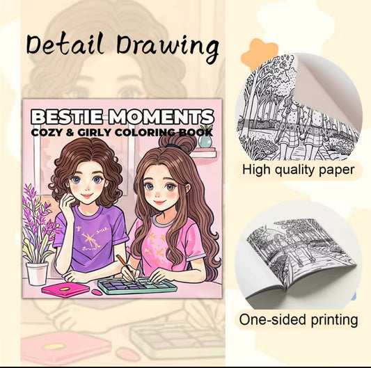 Bestie Colouring Book
