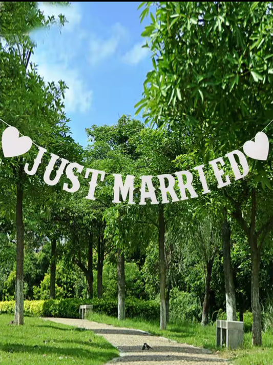 Just Married Banner