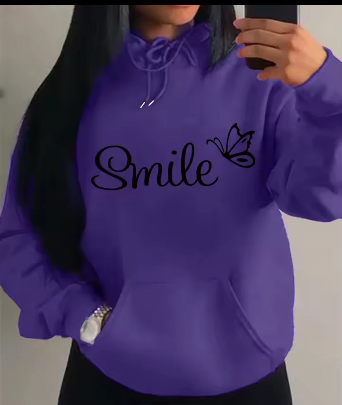 Women’s Smile Hoodie