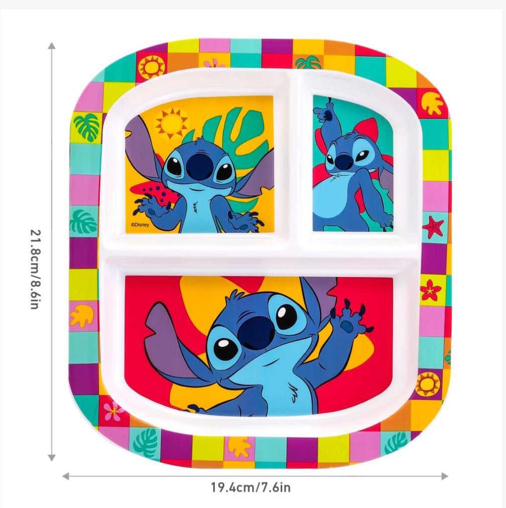 Alien Section Childrens Divided Breakfast Lunch Dinner Plate