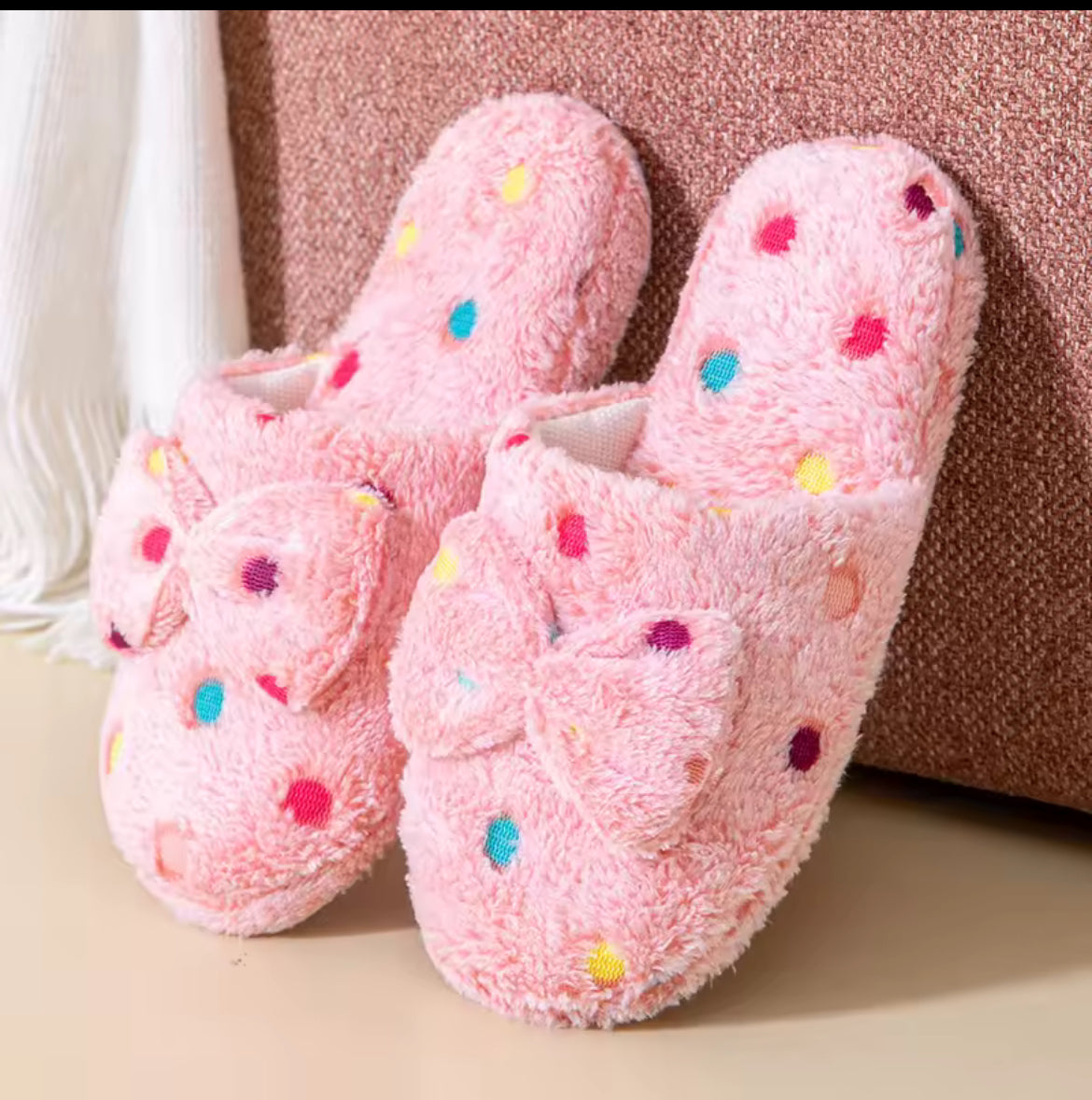 Women’s Bow Slippers