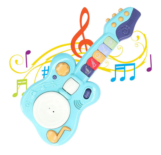 Toddler Guitar With Button Activated Musical Sounds