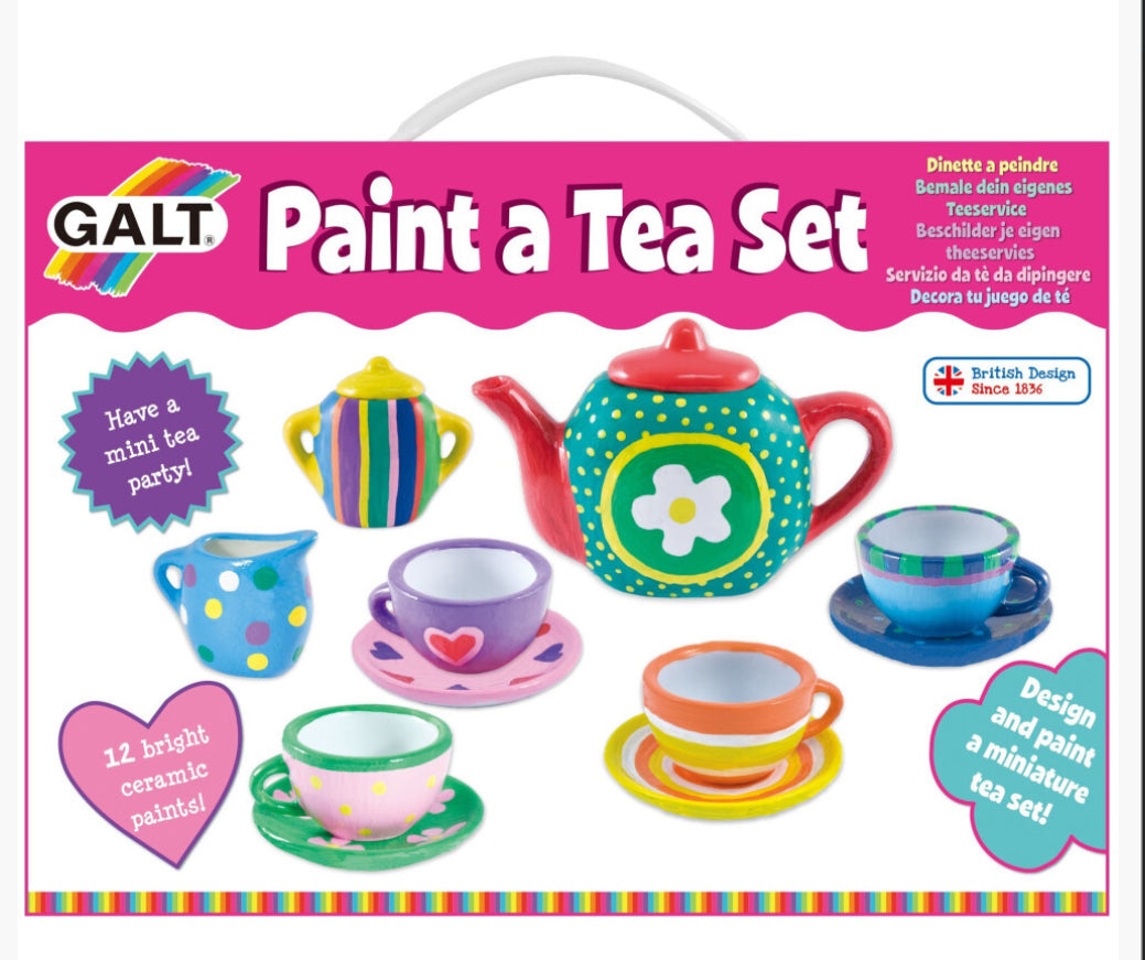 Paint Your Own Tea Pots Set