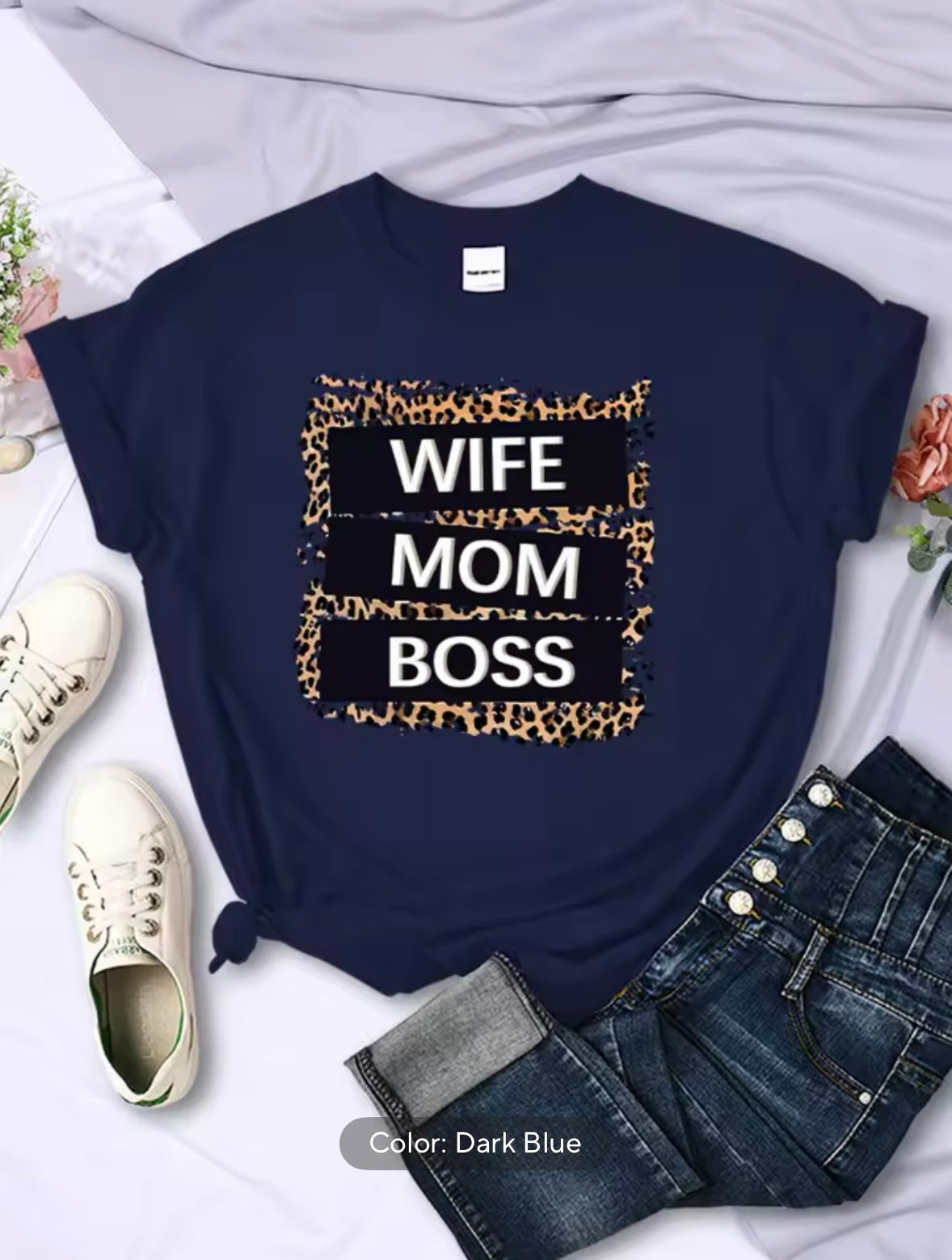 Wife Mom Boss T-shirt