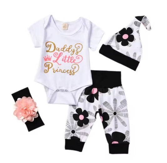 Daddy Girl Vest Set
