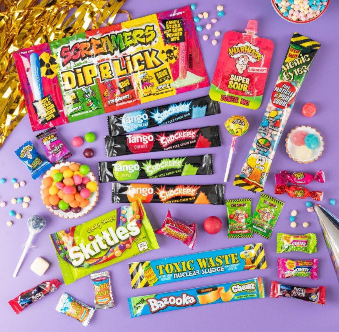 Super Sour Letter Box Sweets