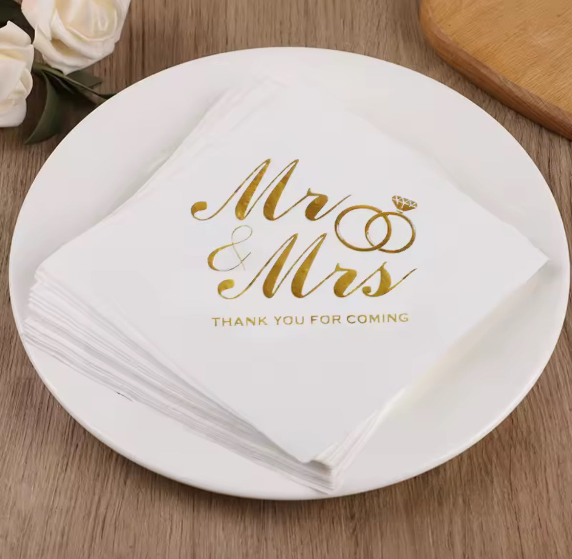 Mr & Mrs Paper Napkins