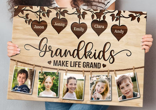 Personiled GrandKids Sign
