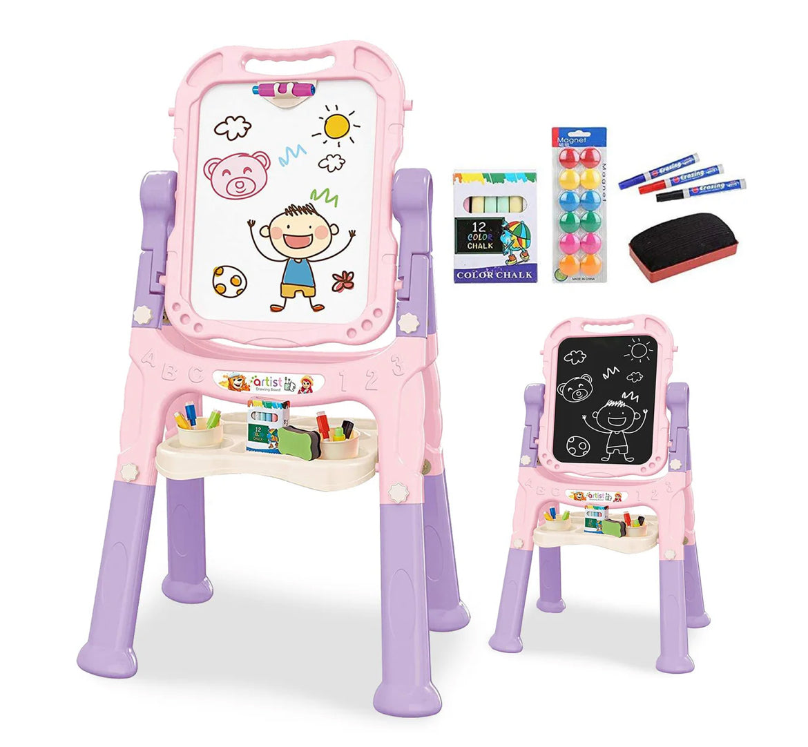 Folding Double-Sided Magnetic Drawing Board