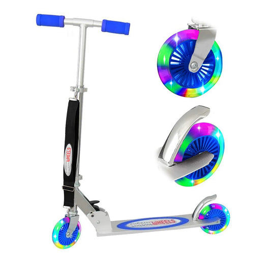 Foldable Kids Scooter Blue