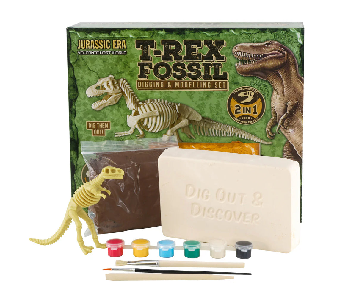 Dino 2-in-1 Fossil Excavation Kit