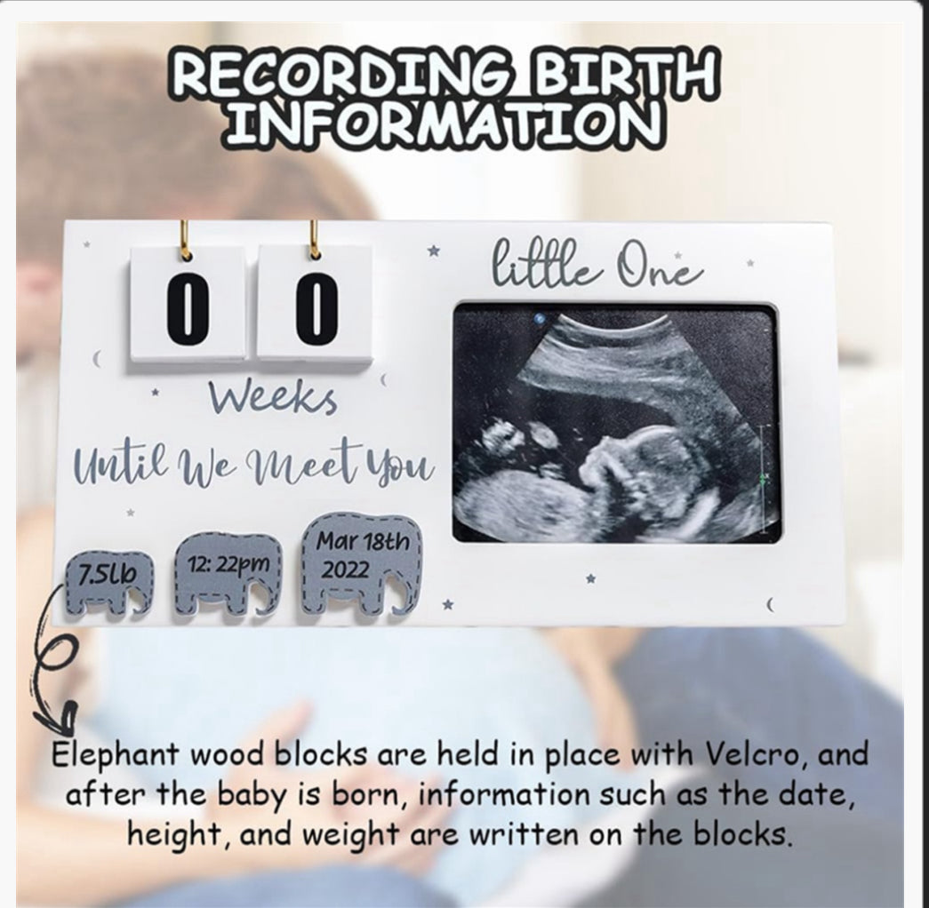 Count Down Baby Scan Frame