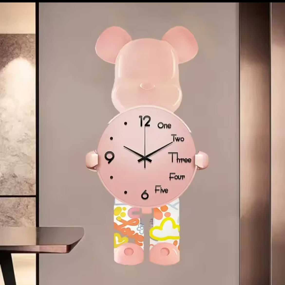 Bear Wall Clock