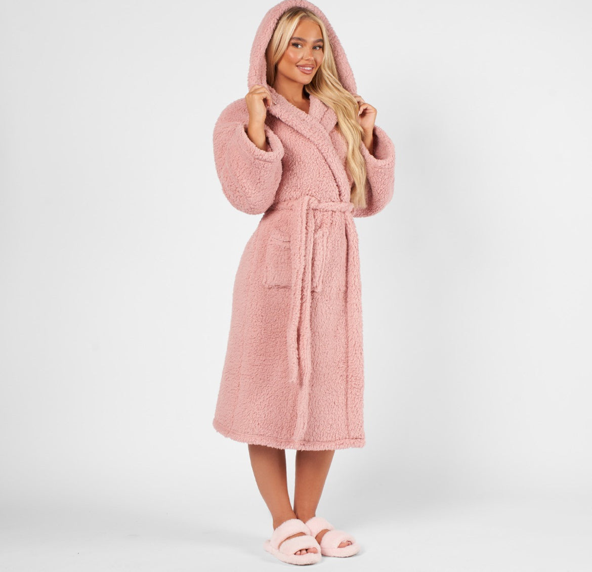 Teddy Fleece Dressing Gown