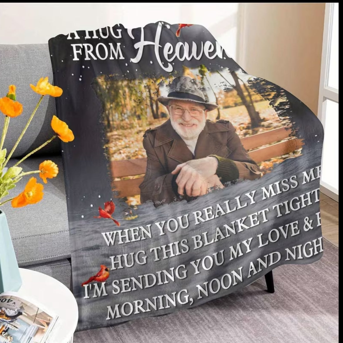 A Hug From Heaven Throw