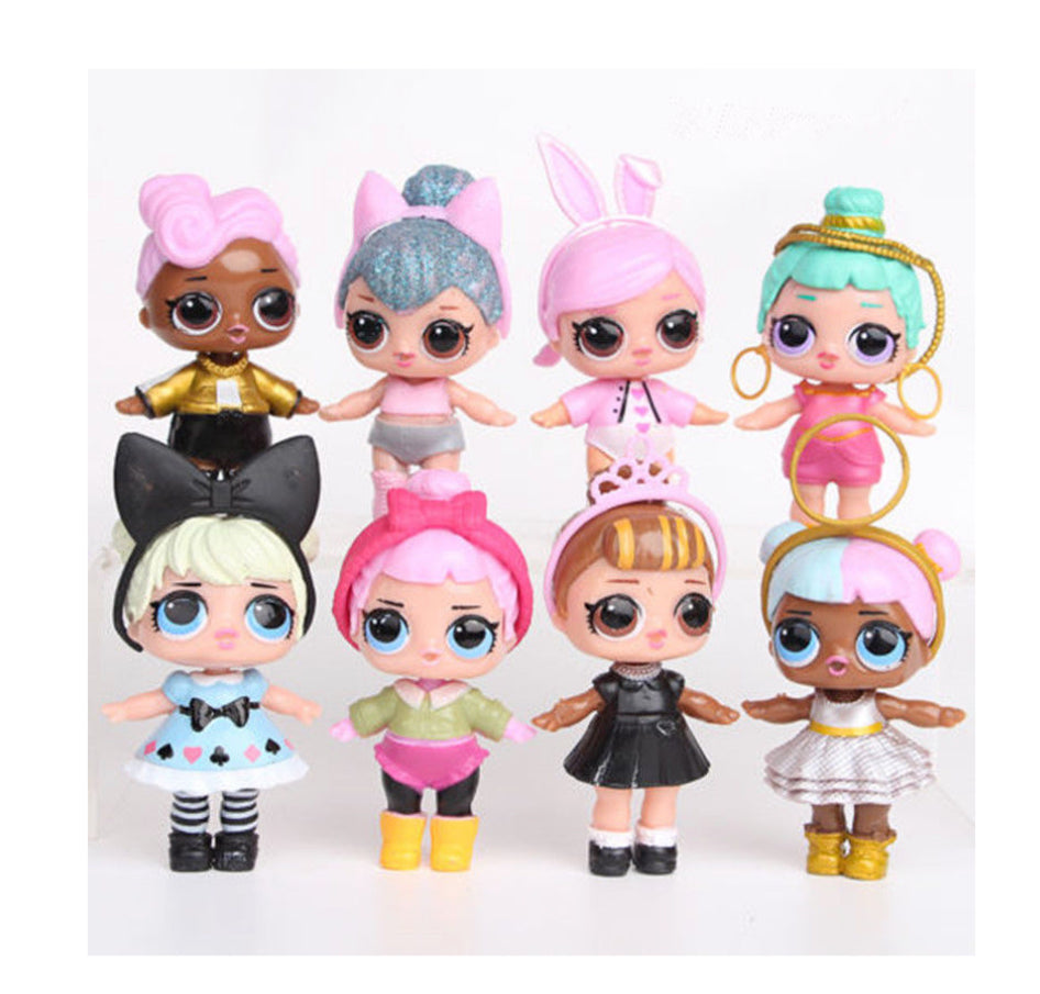 8PC LOL Dolls