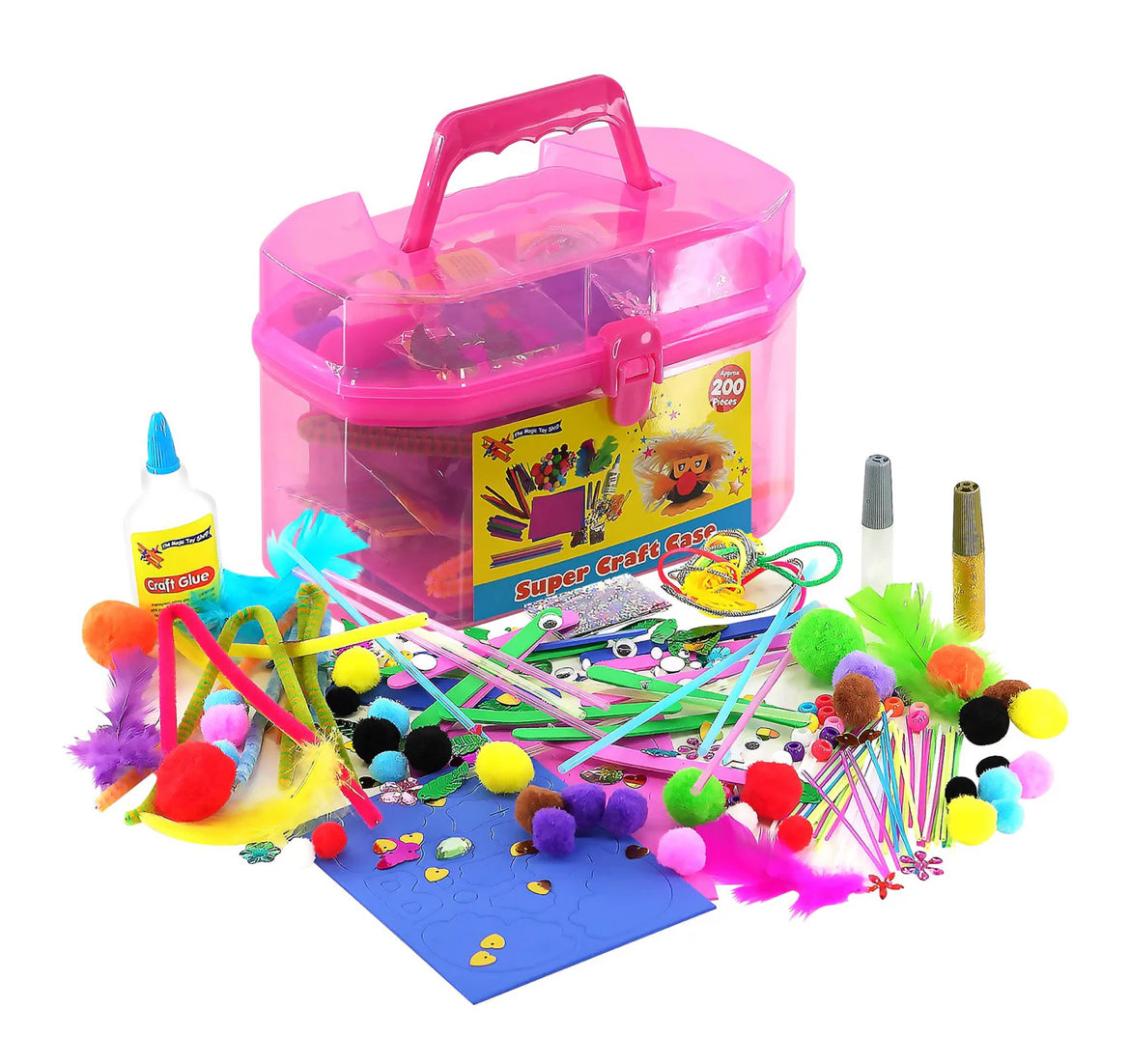 Kids Super Craft Carry Case
