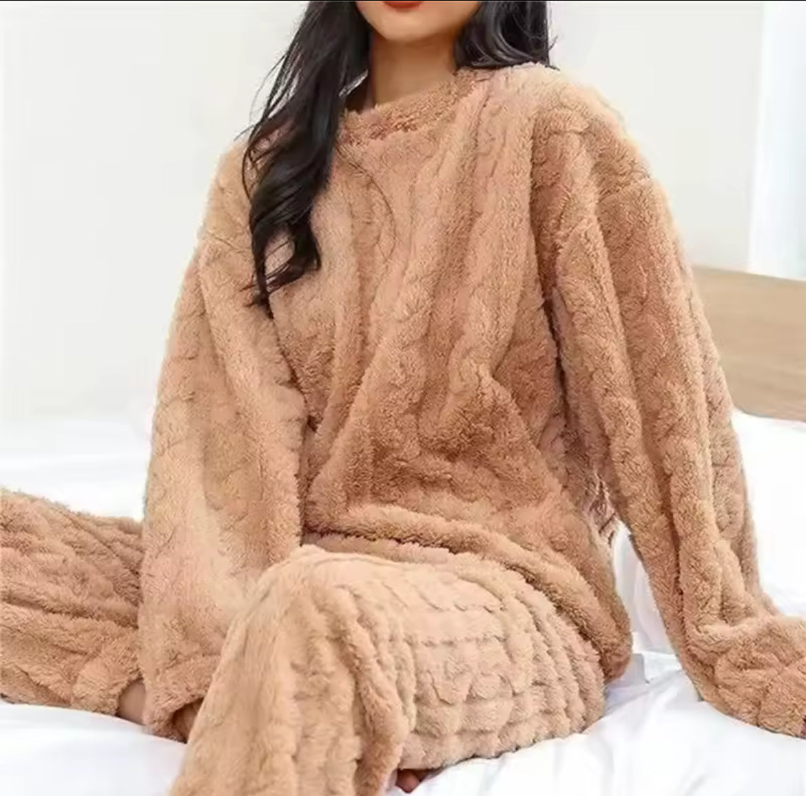 Women Fluffy Pjs